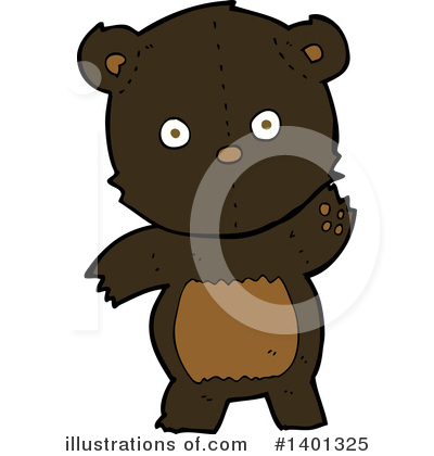 Royalty-Free (RF) Bear Clipart Illustration by lineartestpilot - Stock Sample #1401325