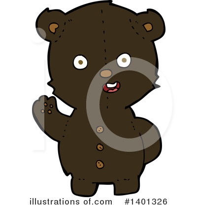 Royalty-Free (RF) Bear Clipart Illustration by lineartestpilot - Stock Sample #1401326