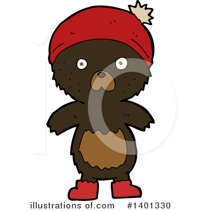 Royalty-Free (RF) Bear Clipart Illustration by lineartestpilot - Stock Sample #1401330