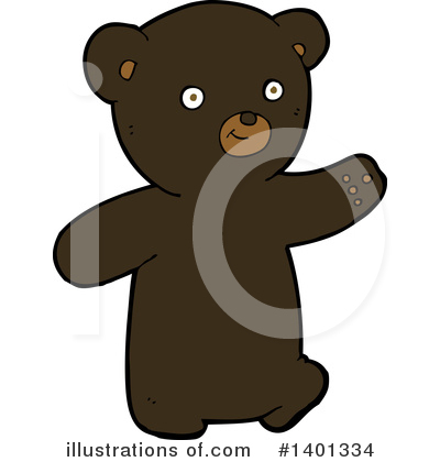 Royalty-Free (RF) Bear Clipart Illustration by lineartestpilot - Stock Sample #1401334