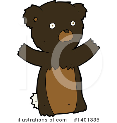 Royalty-Free (RF) Bear Clipart Illustration by lineartestpilot - Stock Sample #1401335