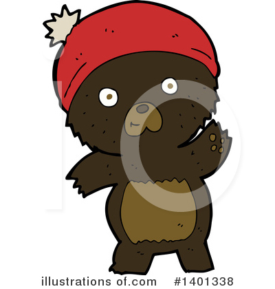 Royalty-Free (RF) Bear Clipart Illustration by lineartestpilot - Stock Sample #1401338