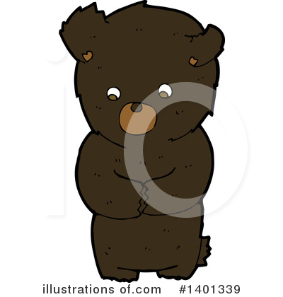 Royalty-Free (RF) Bear Clipart Illustration by lineartestpilot - Stock Sample #1401339
