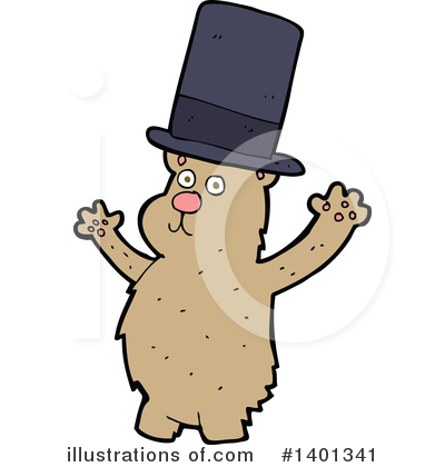 Royalty-Free (RF) Bear Clipart Illustration by lineartestpilot - Stock Sample #1401341
