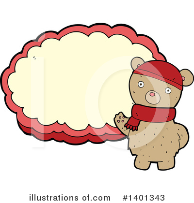 Royalty-Free (RF) Bear Clipart Illustration by lineartestpilot - Stock Sample #1401343