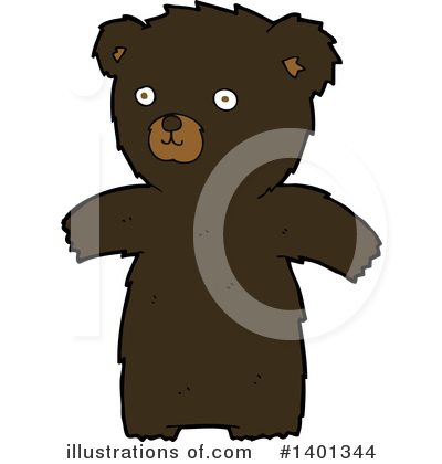 Royalty-Free (RF) Bear Clipart Illustration by lineartestpilot - Stock Sample #1401344