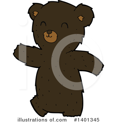 Royalty-Free (RF) Bear Clipart Illustration by lineartestpilot - Stock Sample #1401345