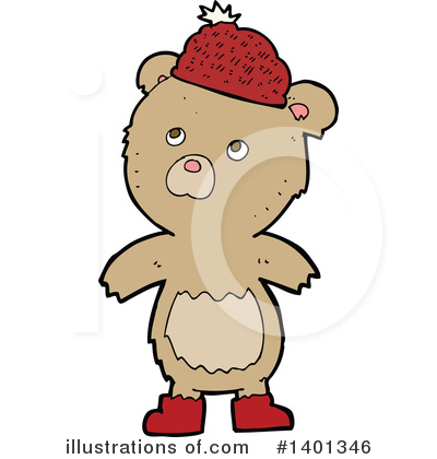Royalty-Free (RF) Bear Clipart Illustration by lineartestpilot - Stock Sample #1401346