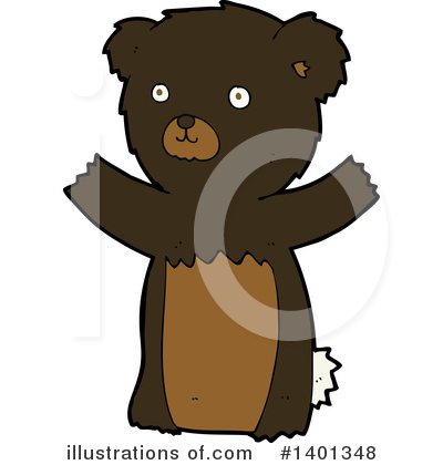 Royalty-Free (RF) Bear Clipart Illustration by lineartestpilot - Stock Sample #1401348