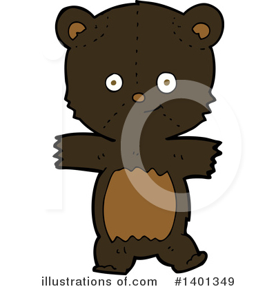 Royalty-Free (RF) Bear Clipart Illustration by lineartestpilot - Stock Sample #1401349