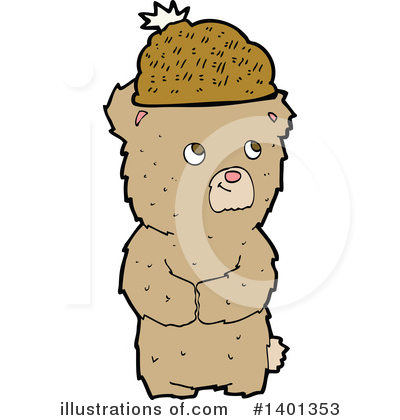 Royalty-Free (RF) Bear Clipart Illustration by lineartestpilot - Stock Sample #1401353