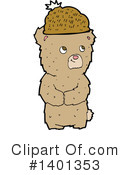 Bear Clipart #1401353 by lineartestpilot
