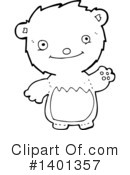 Bear Clipart #1401357 by lineartestpilot
