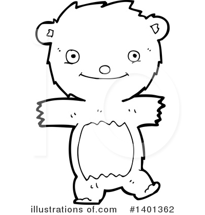 Royalty-Free (RF) Bear Clipart Illustration by lineartestpilot - Stock Sample #1401362