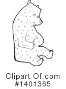 Bear Clipart #1401365 by lineartestpilot