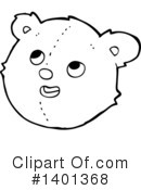 Bear Clipart #1401368 by lineartestpilot