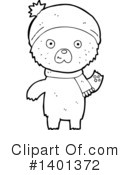 Bear Clipart #1401372 by lineartestpilot