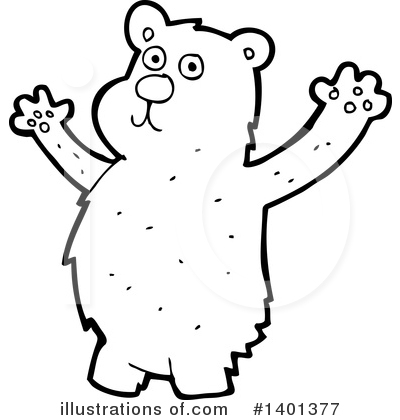 Royalty-Free (RF) Bear Clipart Illustration by lineartestpilot - Stock Sample #1401377