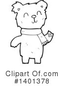 Bear Clipart #1401378 by lineartestpilot