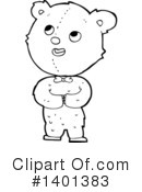 Bear Clipart #1401383 by lineartestpilot
