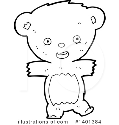 Royalty-Free (RF) Bear Clipart Illustration by lineartestpilot - Stock Sample #1401384