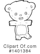 Bear Clipart #1401384 by lineartestpilot