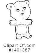 Bear Clipart #1401387 by lineartestpilot