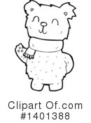 Bear Clipart #1401388 by lineartestpilot