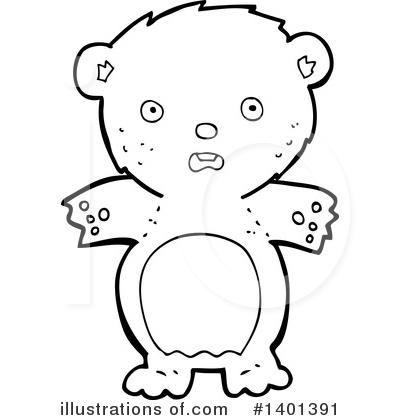 Royalty-Free (RF) Bear Clipart Illustration by lineartestpilot - Stock Sample #1401391