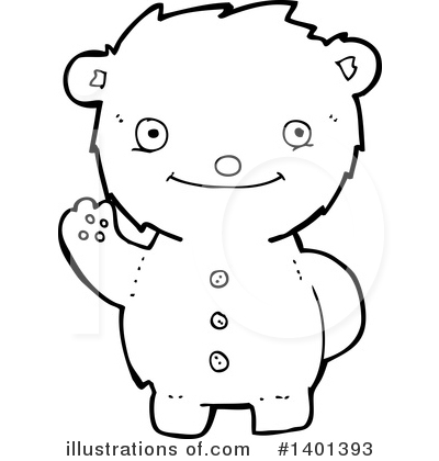 Royalty-Free (RF) Bear Clipart Illustration by lineartestpilot - Stock Sample #1401393