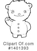 Bear Clipart #1401393 by lineartestpilot