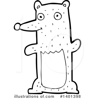 Royalty-Free (RF) Bear Clipart Illustration by lineartestpilot - Stock Sample #1401398