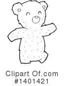 Bear Clipart #1401421 by lineartestpilot