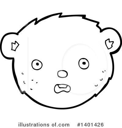 Royalty-Free (RF) Bear Clipart Illustration by lineartestpilot - Stock Sample #1401426