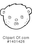 Bear Clipart #1401426 by lineartestpilot