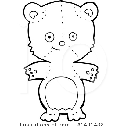 Royalty-Free (RF) Bear Clipart Illustration by lineartestpilot - Stock Sample #1401432