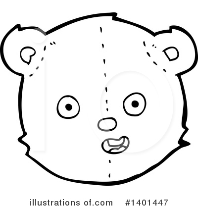 Royalty-Free (RF) Bear Clipart Illustration by lineartestpilot - Stock Sample #1401447