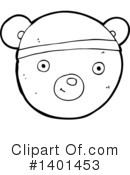 Bear Clipart #1401453 by lineartestpilot