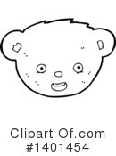 Bear Clipart #1401454 by lineartestpilot