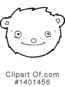 Bear Clipart #1401456 by lineartestpilot