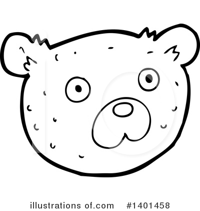 Royalty-Free (RF) Bear Clipart Illustration by lineartestpilot - Stock Sample #1401458