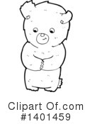 Bear Clipart #1401459 by lineartestpilot