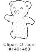 Bear Clipart #1401463 by lineartestpilot