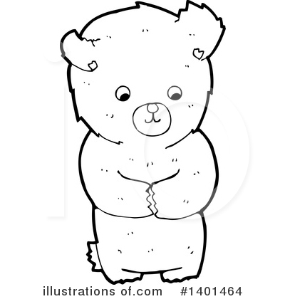Royalty-Free (RF) Bear Clipart Illustration by lineartestpilot - Stock Sample #1401464