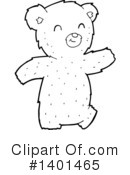 Bear Clipart #1401465 by lineartestpilot