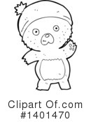 Bear Clipart #1401470 by lineartestpilot
