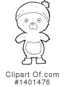 Bear Clipart #1401476 by lineartestpilot