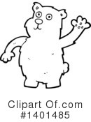 Bear Clipart #1401485 by lineartestpilot