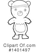 Bear Clipart #1401497 by lineartestpilot