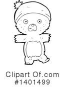 Bear Clipart #1401499 by lineartestpilot
